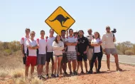 Lodz Solar Team in Australia