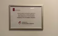 Zakup nowoczesnego sprzętu do pracowni komputerowej dofinansowano ze środków Fundacji Politechniki Łódzkiej